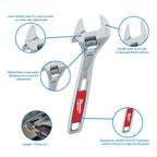 Milwaukee 150mm Adjustable Wrench-1pc 48227406