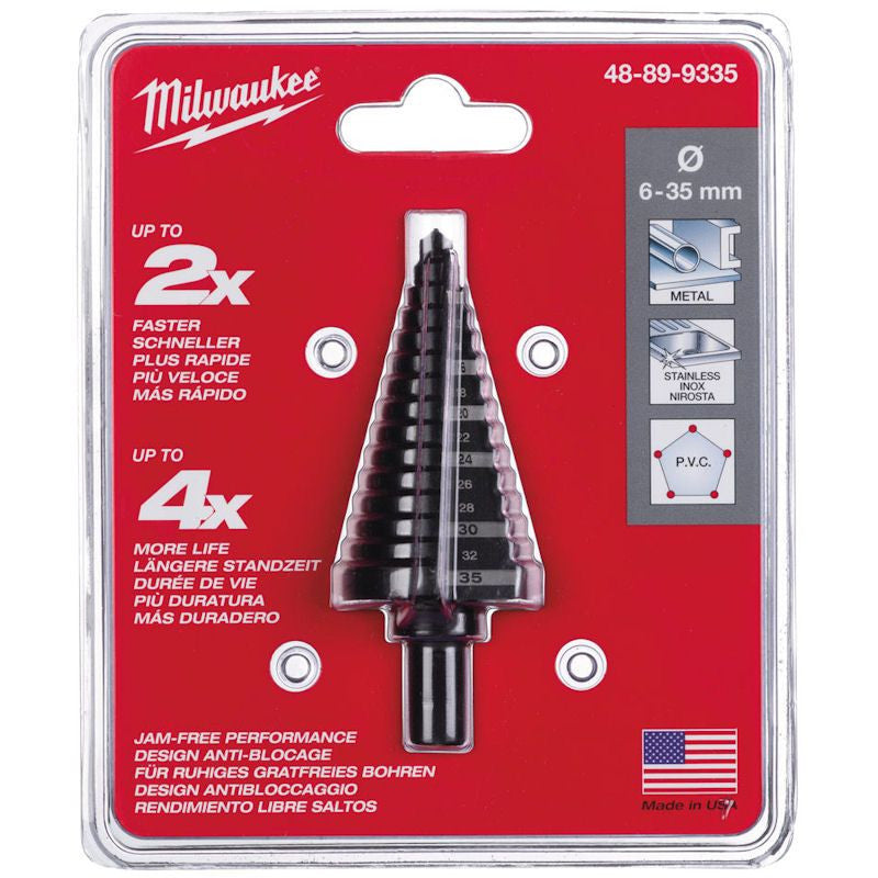 Milwaukee Step Drill 6-35mm-1pc 48899335