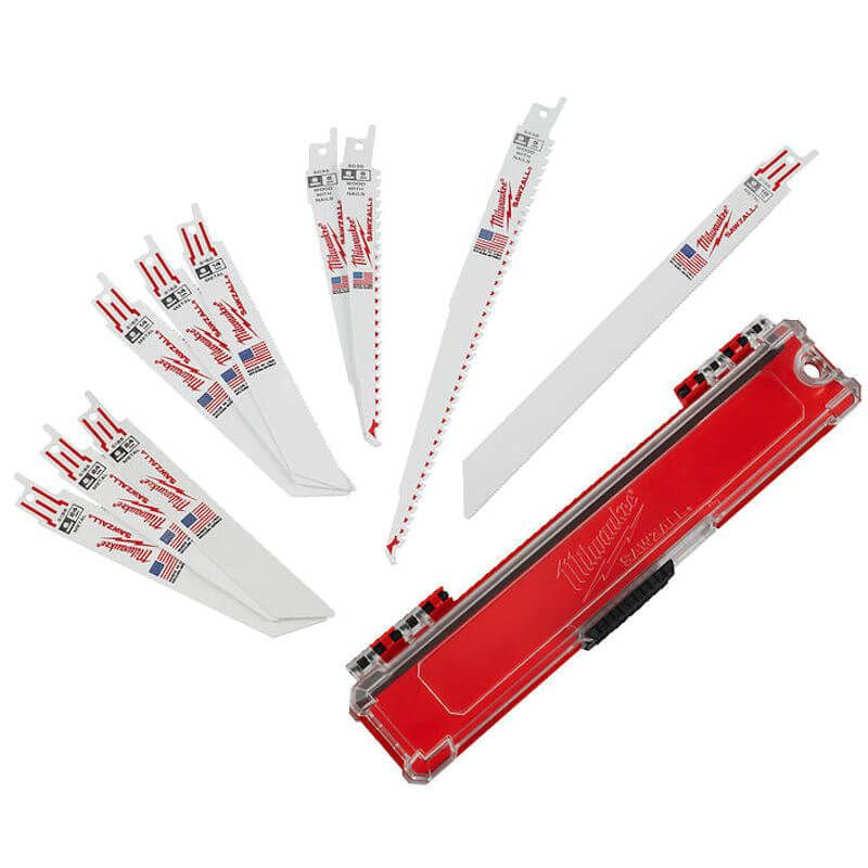Milwaukee Sawzall Blade Set - 10pc 49222211