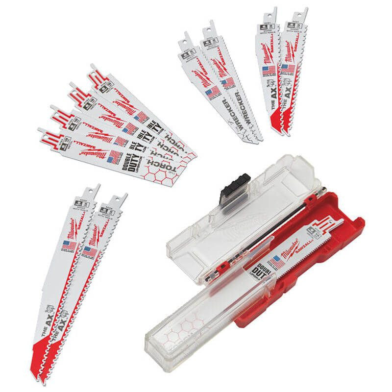 Milwaukee Sawzall Blades Set - 12pc 49222229