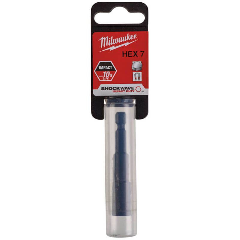 Milwaukee 7mm ShockWave Magnetic Nut Driver - 4932352539