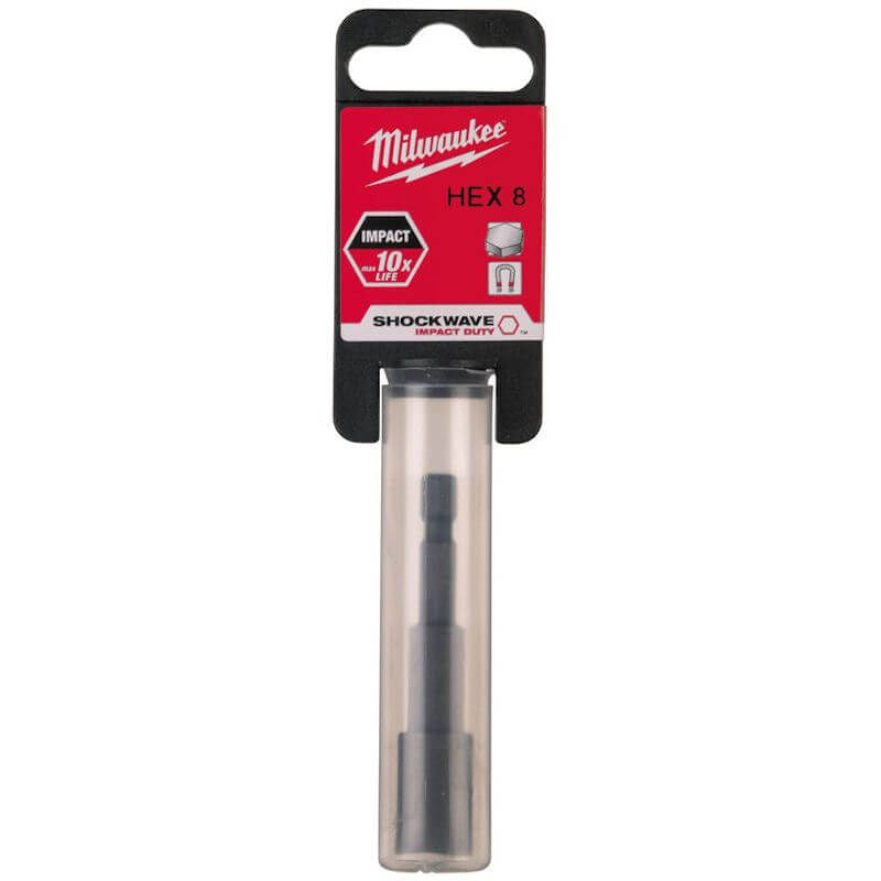 Milwaukee Shockwave Magnetic Nut Driver 8x65 4932352541