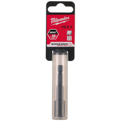 Milwaukee Shockwave Magnetic Nut Driver 8x65 4932352541