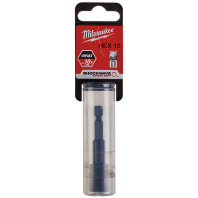 Milwaukee 10mm ShockWave Magnetic Nut Driver - 4932352543