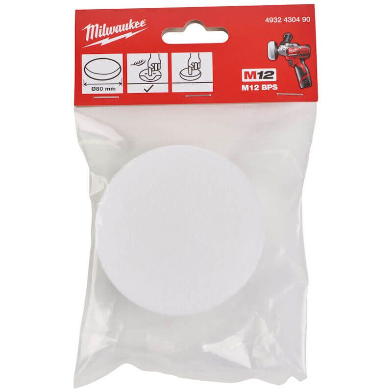 Milwaukee Polishing Soft Sponge Cloth 75mm - 4932430490