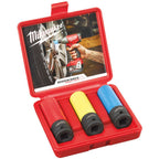 Milwaukee Shockwave Impact Duty Automotive 3pc Socket Set