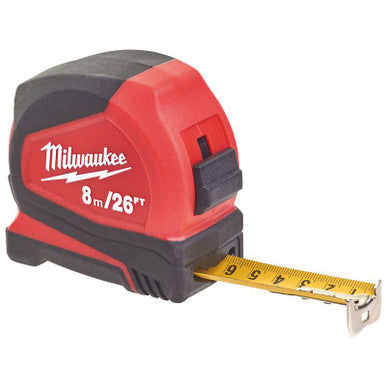 Milwaukee Compact C8-26/25 Tape Measure - 1pc