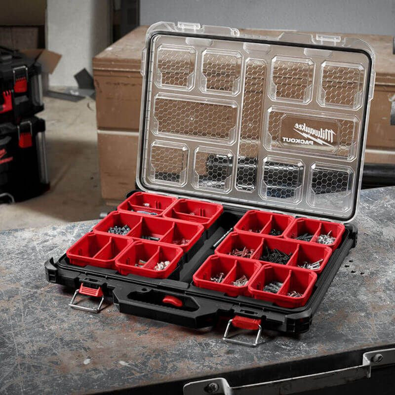 Milwaukee PACKOUT™ Slim Organiser - 1pc 4932471064