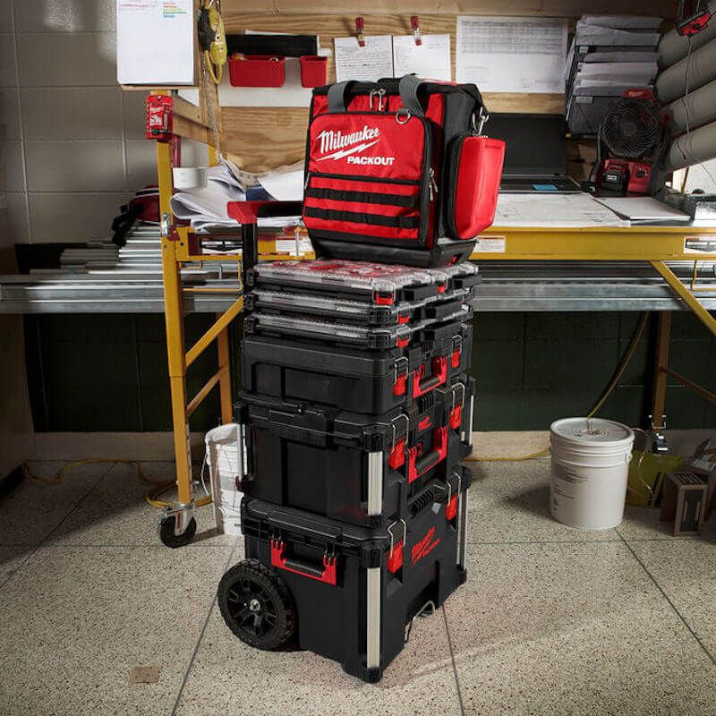 Milwaukee PACKOUT™ Compact Slim Packout Organiser -1pc 4932471065
