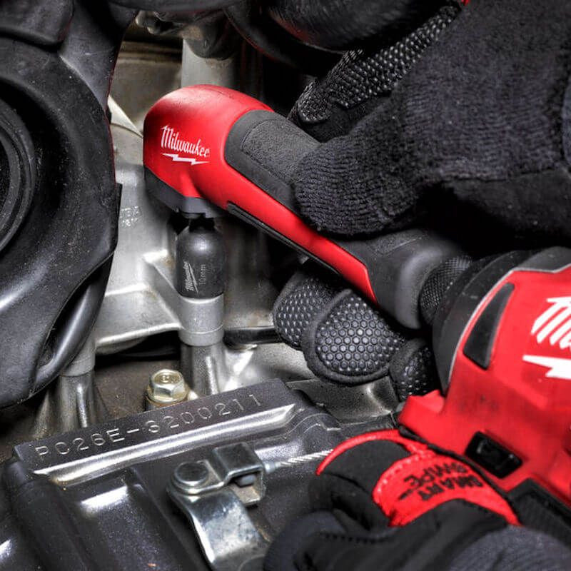 Milwaukee SHOCKWAVE™ Impact Right Angle Drill Attachment - 1pc