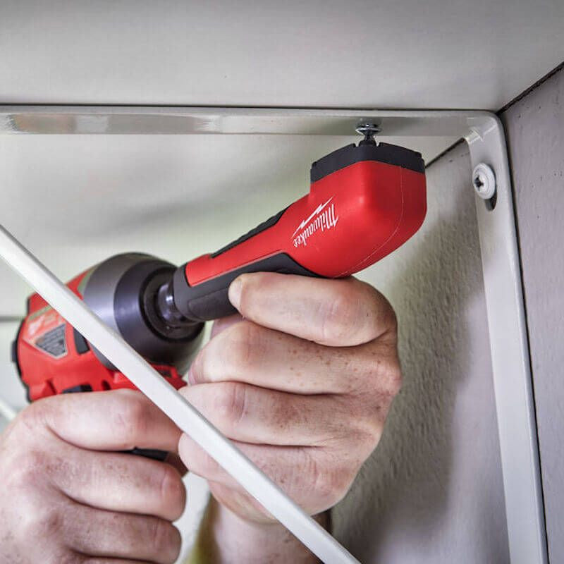 Milwaukee SHOCKWAVE™ Impact Right Angle Drill Attachment - 1pc