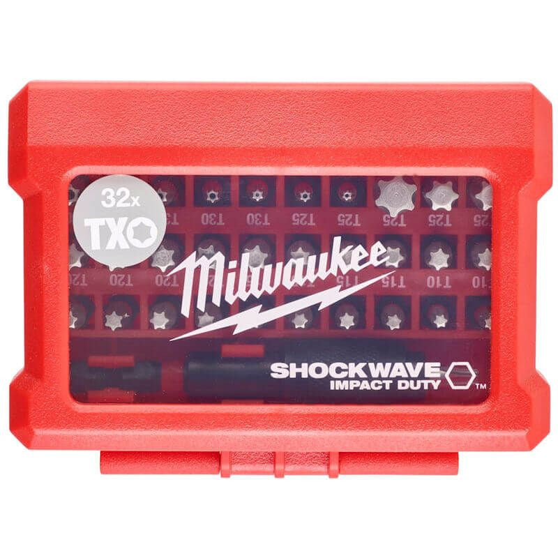 Milwaukee Shockwave Impact Screwdriver Torx Set 32 Pcs - 4932471586