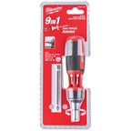 Milwaukee 9in1 Ratcheting Multibit Screwdriver - 1pc 4932471598