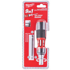 Milwaukee 9 in 1 Ratcheting Multibit Screwdriver - Hex 1pc