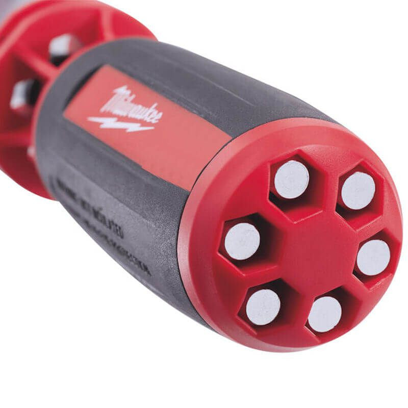 Milwaukee 9 in 1 Ratcheting Multibit Screwdriver - Hex 1pc