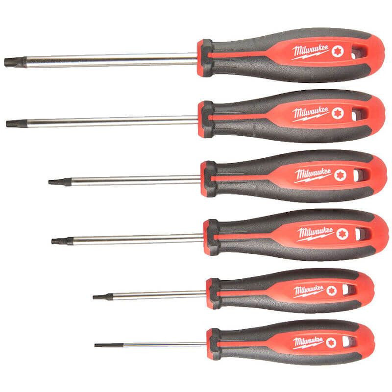 Milwaukee Tri-lobe Torx Screwdriver Set - 6pc 4932471809