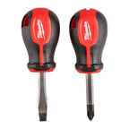 Milwaukee Tri-lobe Screwdriver Stubby Set - 2pc 4932471810