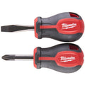 Milwaukee Tri-lobe Screwdriver Stubby Set - 2pc 4932471810