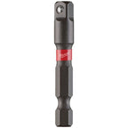 Milwaukee Shockwave Adaptor 1/4Hex-1/4Sq - 1pc