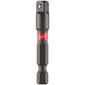 Milwaukee Shockwave Adaptor 1/4Hex-1/4Sq - 1pc