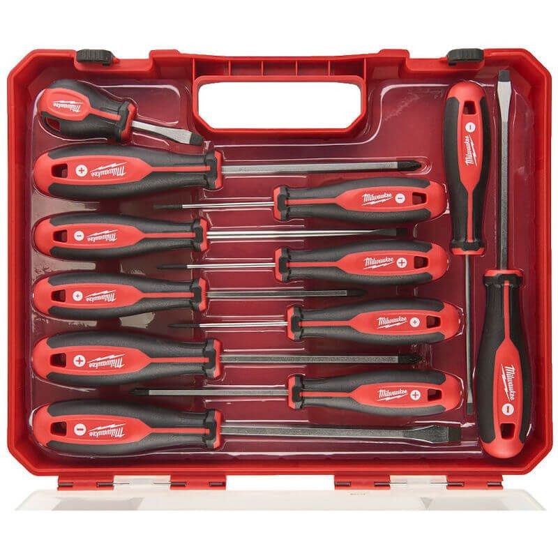 Milwaukee Tri-lobe Screwdriver Set 12pc 4932472003