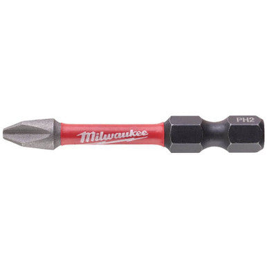 Milwaukee Shockwave PH2 Screwdriver Bits - 10pc