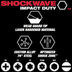 Milwaukee Shockwave PH2 Screwdriver Bits - 10pc