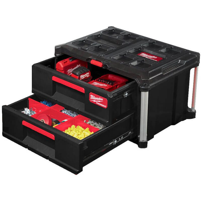Milwaukee Packout 2 Drawer Tool Box - 4932472129