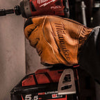 Milwaukee Leather Work Gloves - Large