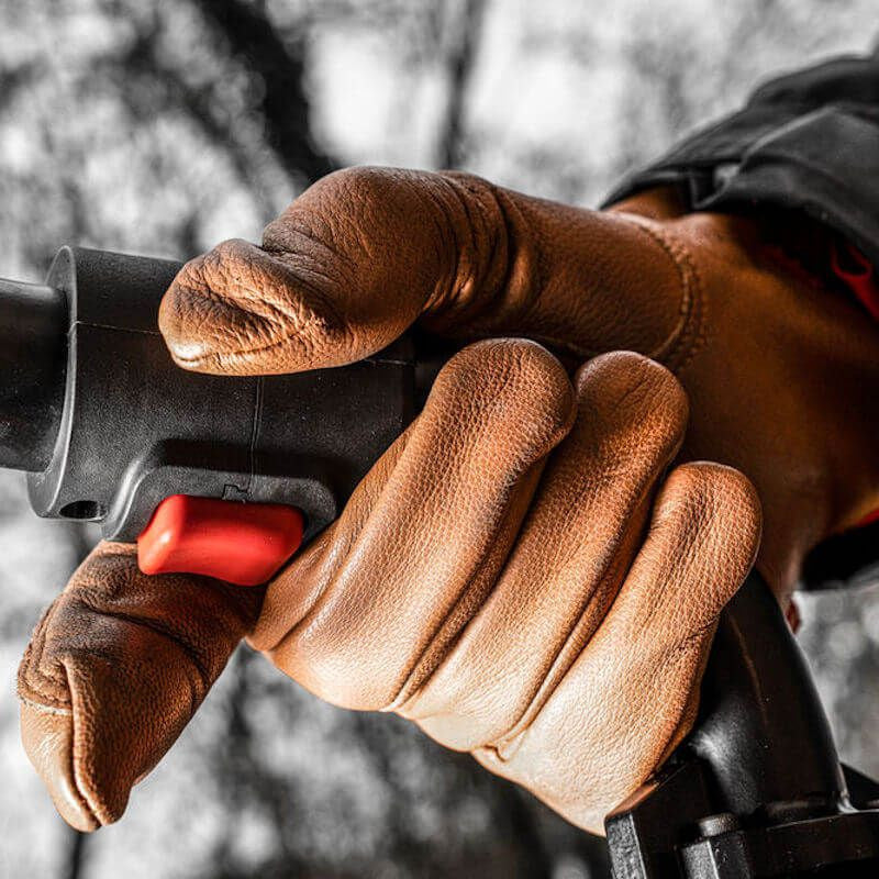 Milwaukee Leather Work Gloves - Extra Large