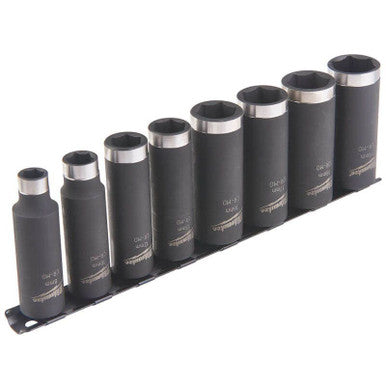 Milwaukee Shockwave 3/8 Socket Set long - 8pc