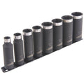 Milwaukee Shockwave 3/8 Socket Set long - 8pc