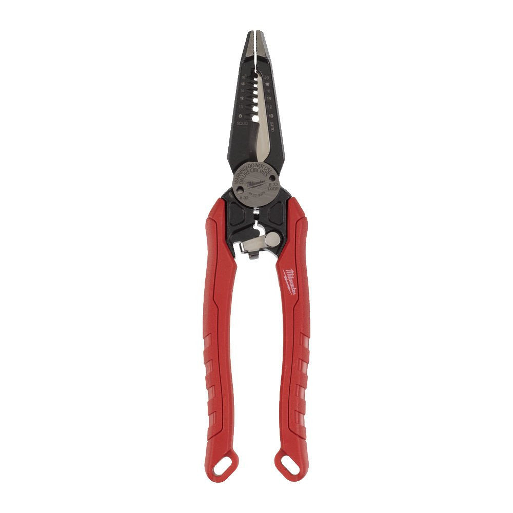 Milwaukee 7in1 Combination Wire Stripping Plier 0.75mm²-6.0 mm²