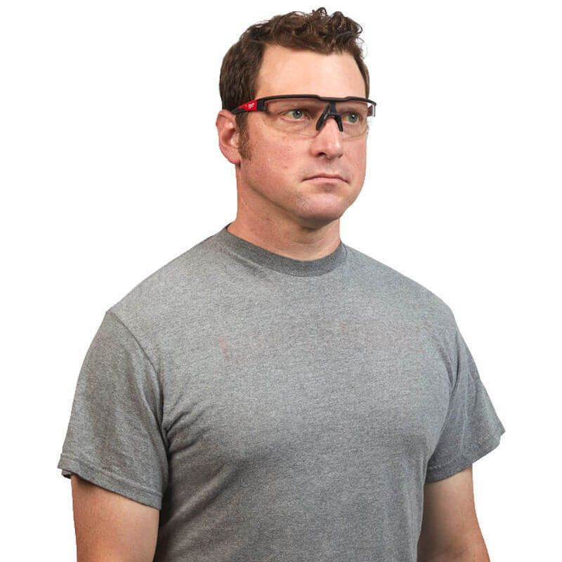 Milwaukee 4932478763 Enhanced Safety Protective Glasses Anti Scratch Fog Clear