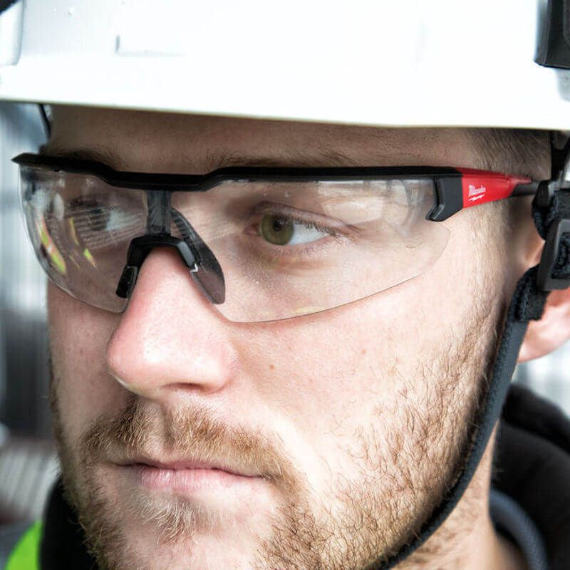 Milwaukee 4932478763 Enhanced Safety Protective Glasses Anti Scratch Fog Clear
