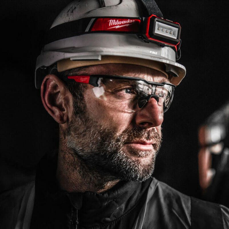 Milwaukee 4932478763 Enhanced Safety Protective Glasses Anti Scratch Fog Clear