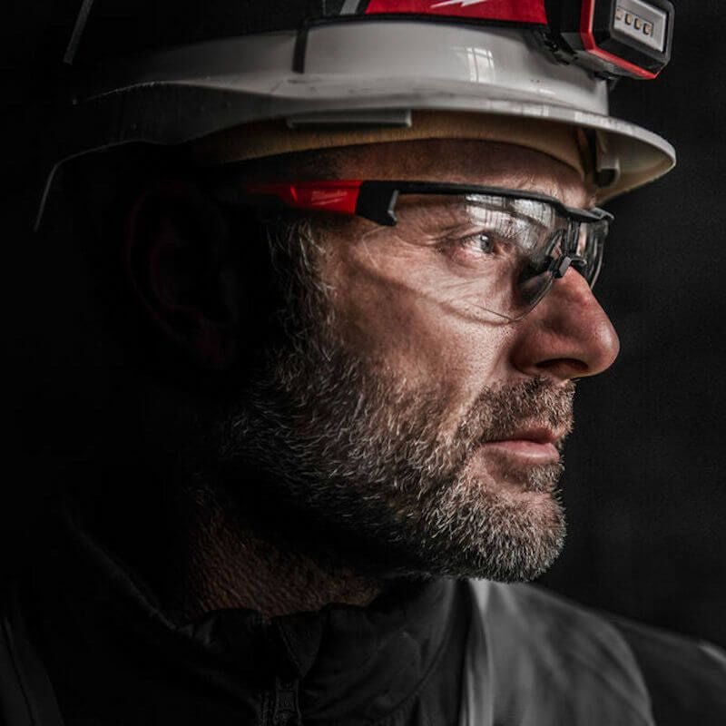 Milwaukee 4932478763 Enhanced Safety Protective Glasses Anti Scratch Fog Clear