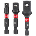 Milwaukee Shockwave Socket Adaptor Set-3pc