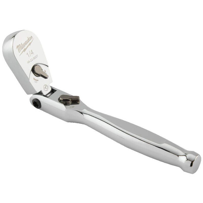 Milwaukee 1/4in Drive Flex Head Ratchet