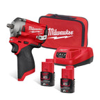 Milwaukee M12 Fuel Impact Wrench 3/8" - Kit