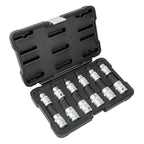 JBM Tools 12pc 1/2in Hexagonal Bit Sockets