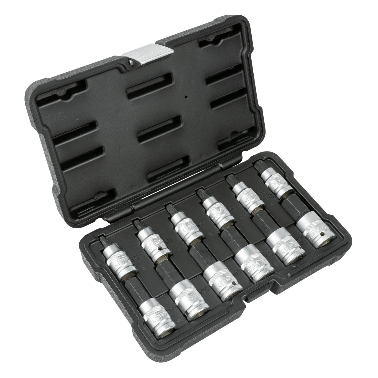 JBM Tools 12pc 1/2in Hexagonal Bit Sockets