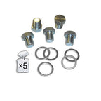 JBM Tools M15 Hex Screw+Washer 5pk  (51337)