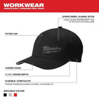 Milwaukee Flexfit Cap Black