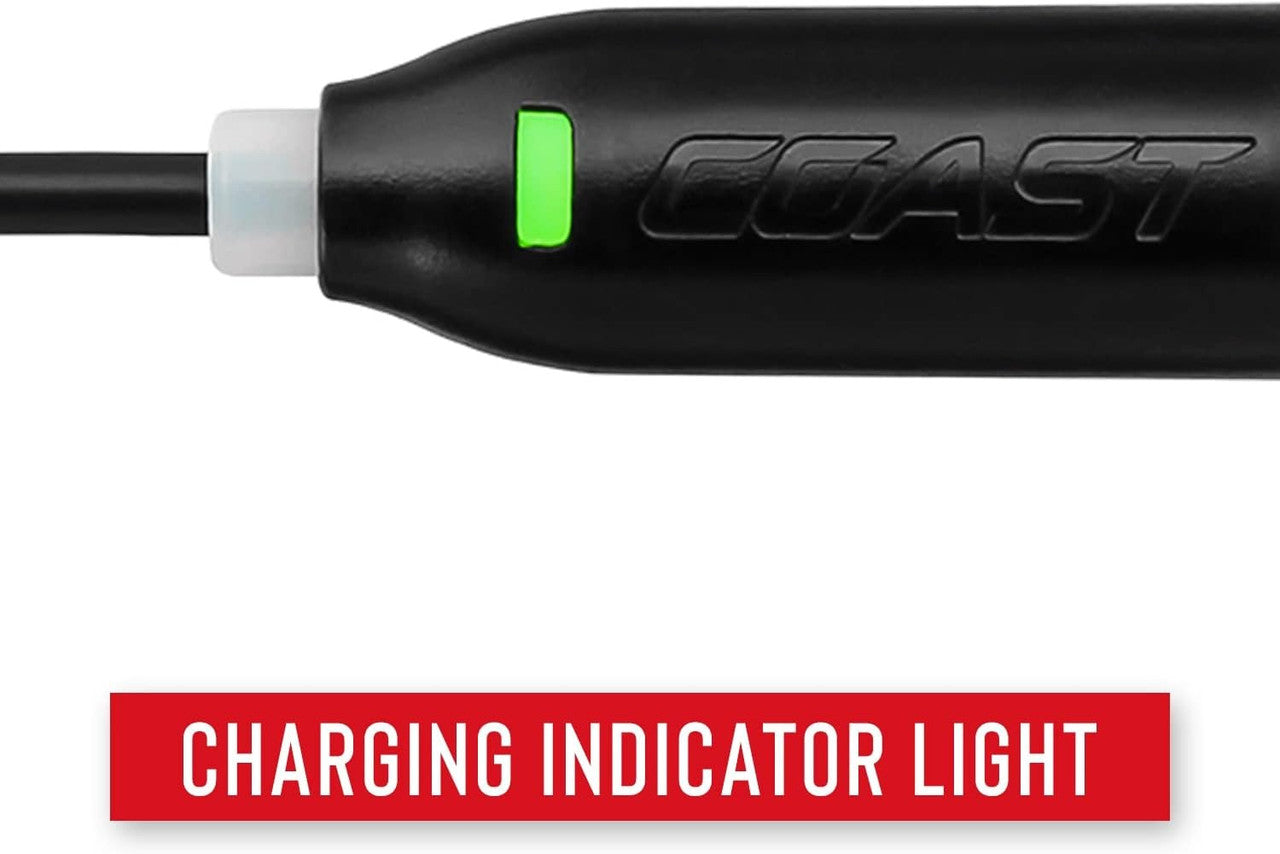 Coast A9-R Rechargeable Inspection Torch Kit Stainless Steel