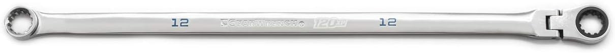 Gearwrench 12mm 120XP Univ Spline XL Flex GearBox Ratcheting Wrench
