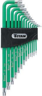 Titan 13Pc Extra Long arm Torx Tamper