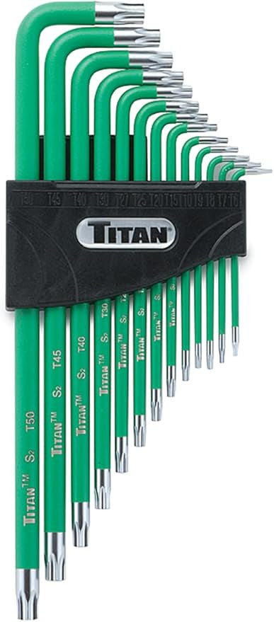 Titan 13Pc Extra Long arm Torx Tamper