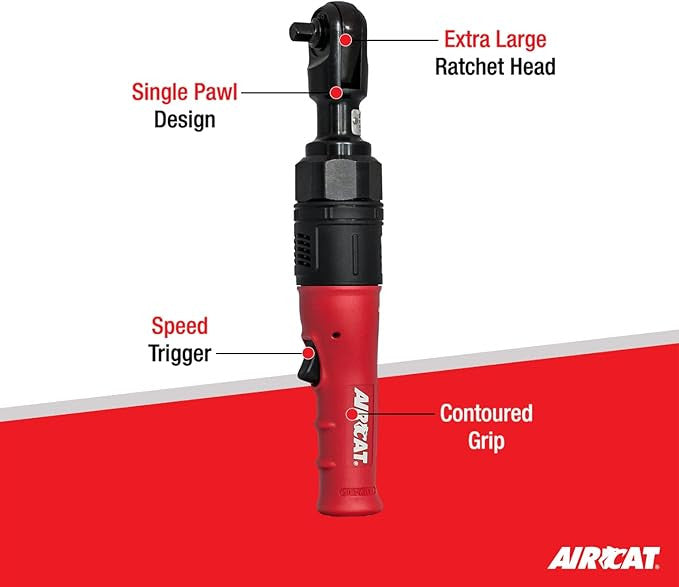 AirCat Air Ratchet 3/8 Dr
