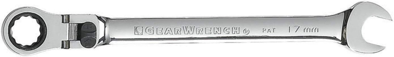 Gearwrench 17mm XL Locking Flex-Head Ratch Combi Wrench
